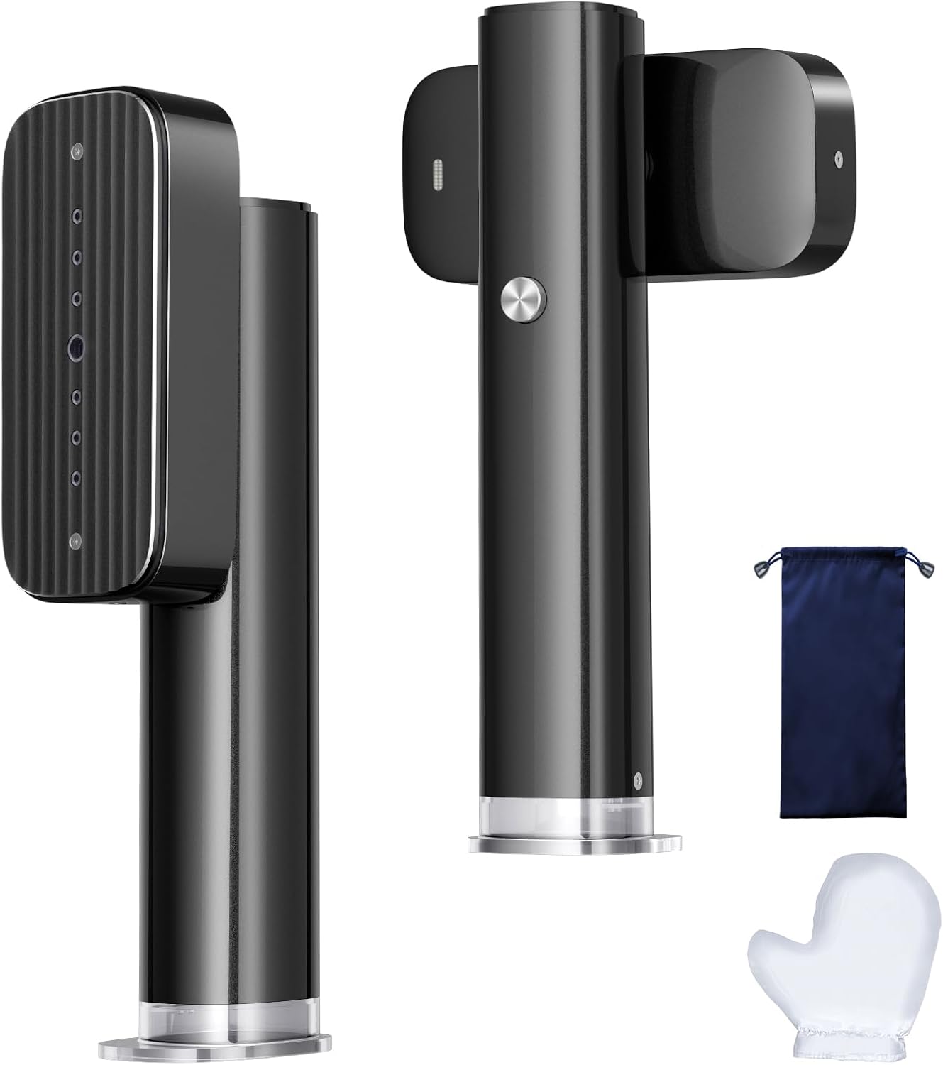 Steamer for Clothes, Portable Handheld Garment Steamer for Fabric Wrinkles Remover, 15s Fast Heat-up, 90ml Water Tank with Heat-Resistant Gloves, Convenient