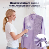 Vacuum Steamer for Clothes, 3500Pa Suction Handheld Clothes Steamer,Multiple mode adjustment，Portable Travel Steamers for Clothes, Steaming & Ironing 2