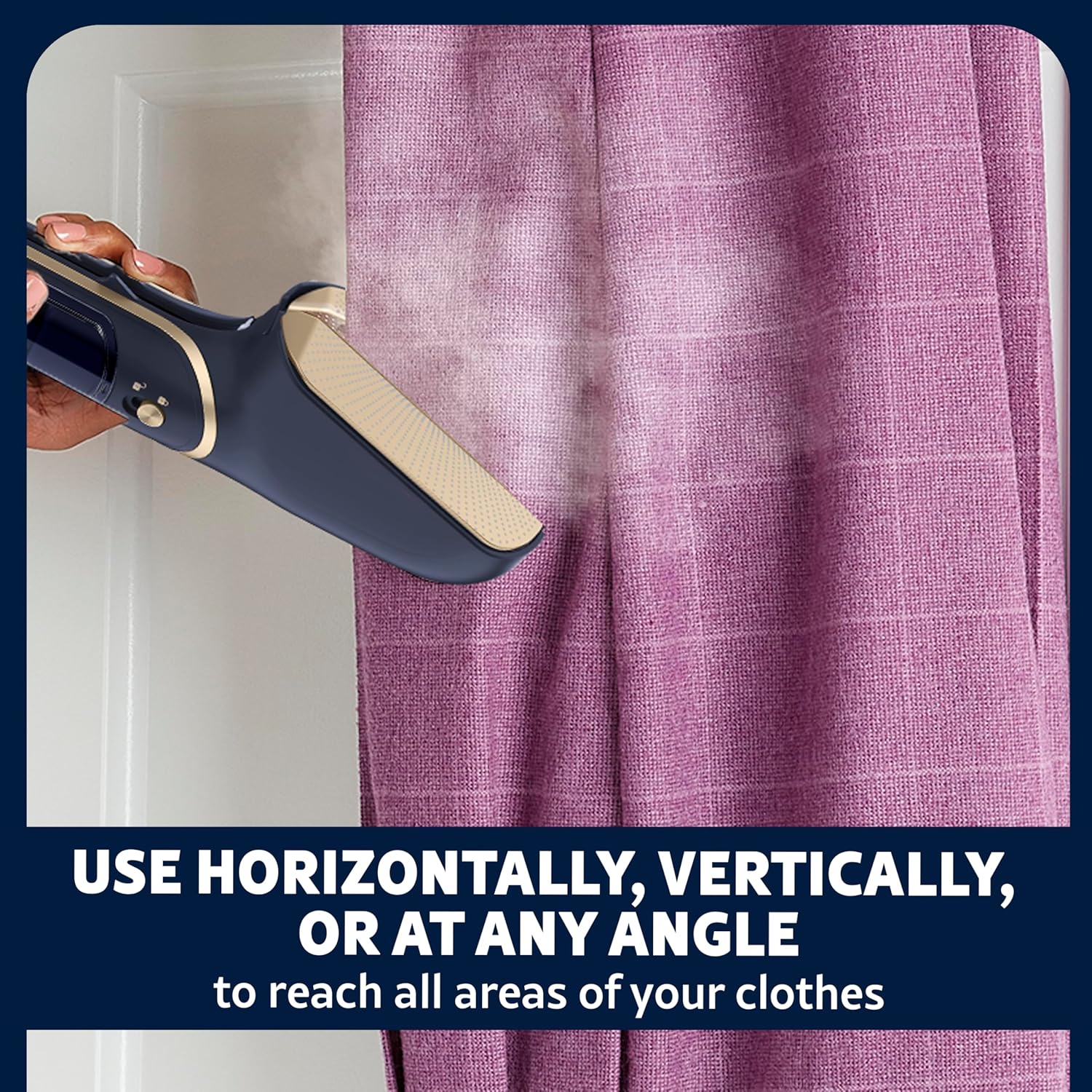 3-in-1 Steam, Press and Iron Steamer for Clothes, With Fabric Shaver, Extra Water Tank and Storage Bag, For Home, Office or Travel